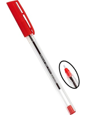 Pensan Tükenmez Kalem 2021 Şeffaf Üçgen Gövde 1.0 mm