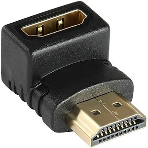 HDMI Dişi Erkek Çevirici Konnektör - 90 Derece