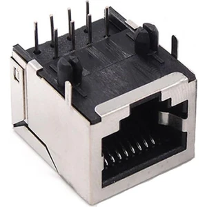 RJ45 Dişi Ethernet Konnektörü - Pcb Tipi