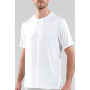 Erkek Silver Kısa Kol Beyaz T-Shirt 9306 Blackspade