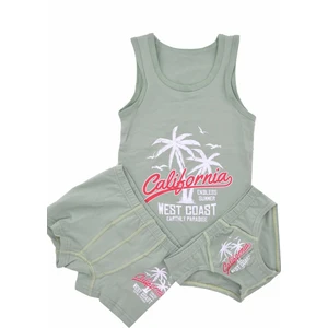 Erkek Çocuk California Atlet Külot Boxer Takım