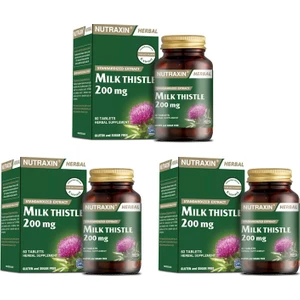 Milk Thistle 60 Tablet X3 Adet