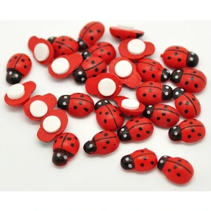 50 Adet Uğur Böceği Yapışkanlı 1 cm x 1 cm