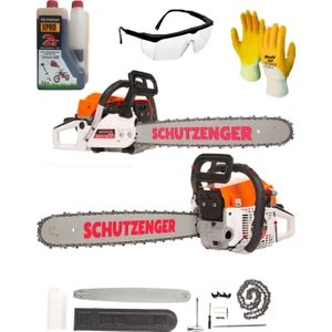 Schutzenger Benzinli Testere 6.0 Hp Ağaç Odun Dal Kesme Makinesi Motorlu Testere SC-6000 SC6520