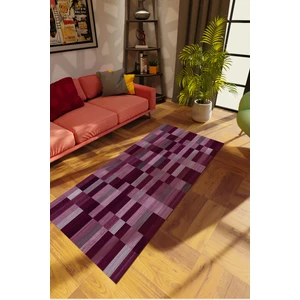 Modern Patchwork Gülkkurusu Dijital Baskı Halı Kaydırmaz Ince Yıkanabilir