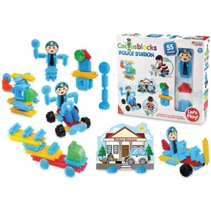 Kaktüs Polis Bloklar Seti 55 Parça