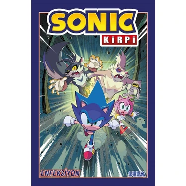 Kirpi Sonic Cilt 4: Enfeksiyon - 2. Baskı Presstij Yayınlarından Ian Flynn'in Ciltsiz