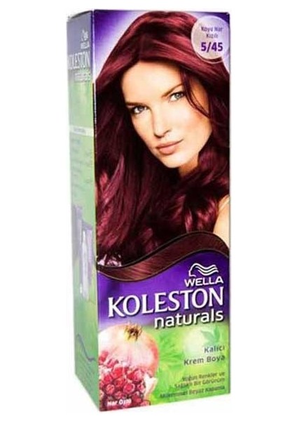 Koleston Naturals Boya 5/45 Koyu Nar Kızılı