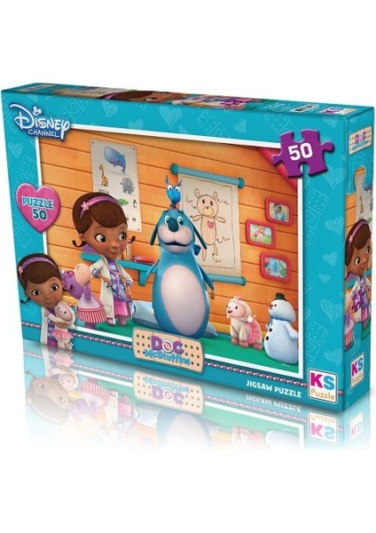 Ks Doc Mcstuffins / 50 Parça Puzzle