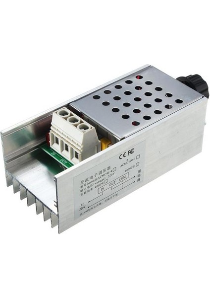Ac 220V 10000W Motor Dimmer Hız Kontrol Kartı