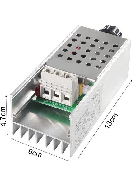Ac 220V 10000W Motor Dimmer Hız Kontrol Kartı