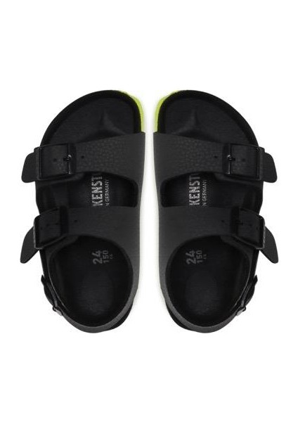 Milano Kids Bf Black Lime Siyah Erkek Çocuk Sandalet