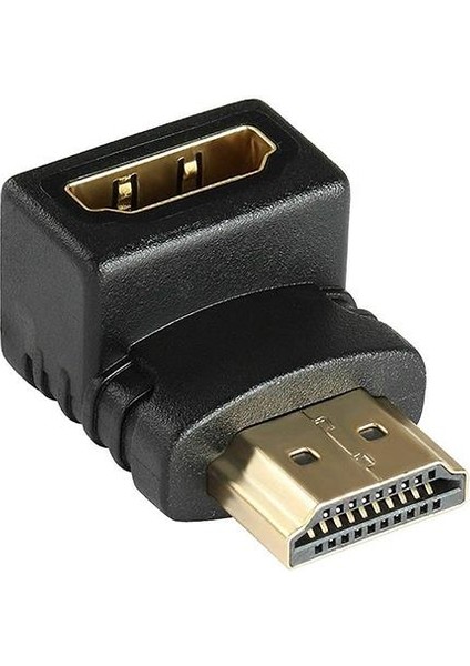 HDMI Dişi Erkek Çevirici Konnektör - 90 Derece