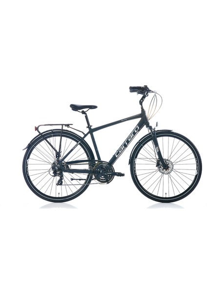 28J Carraro Elite 706 Hd Şehir Bisikleti - Mat Siyah Gri - 48