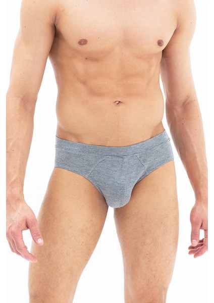 Erkek Silver Gri Slip Külot 9311 Blackspade