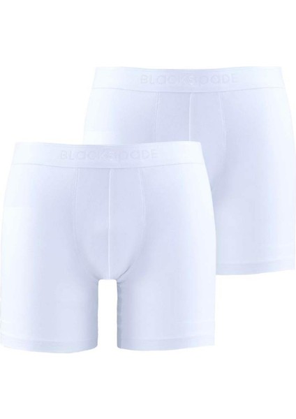 Mood 2'li Beyaz Boxer 9324 Blackspade