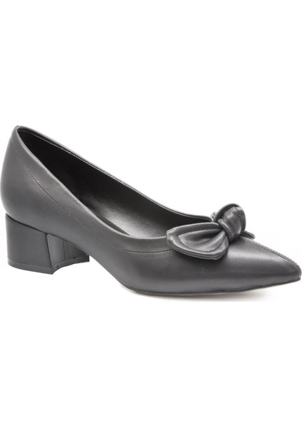 Tnl 705 Siyah Analin Bayan Babet Ayakkabı Babet