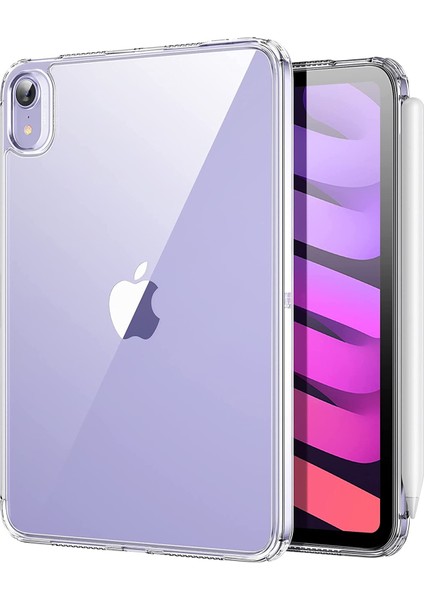 Apple Ipad Mini 6. Nesil 2021 Şok Emici Şeffaf Silikon Kılıf