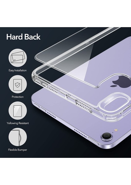 Apple Ipad Mini 6. Nesil 2021 Şok Emici Şeffaf Silikon Kılıf indirimleri