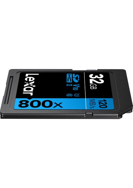 32GB 800X SDHC UHS-I 4K UHD V10 U1 C10 120MB/sn Hafiza Kart (Blue Series)