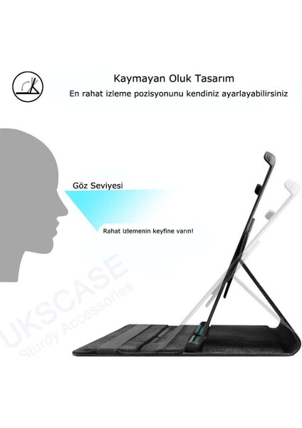 Apple iPad Mini 6 2021 (6.nesil) 360° Dönen Standlı Kılıf modelleri