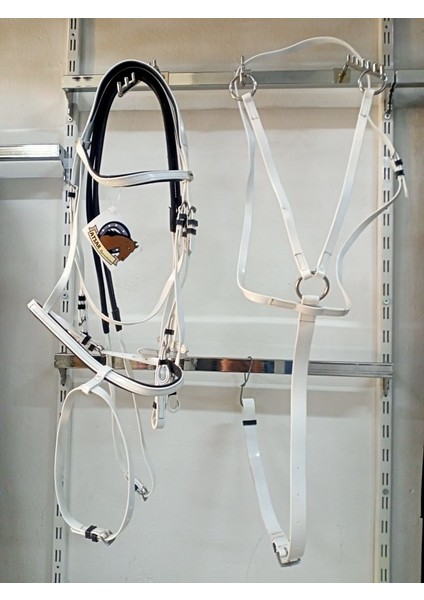 Ithal Pvc Başlık + Dizgin + Boy Martingalı Set