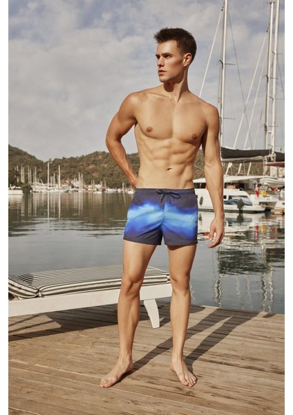 3817 ERKEK PATAGONYA DOKUMA DENİZ ŞORTU