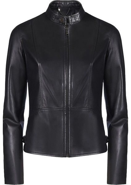 Paride Siyah Kadın Deri Ceket fırsatları
