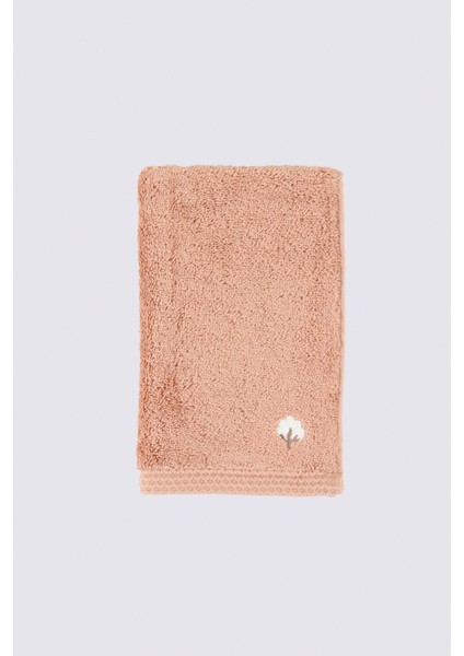 Pure Cotton 2'li El Havlusu Seti Organik Pamuk Kelebek Bordürlü Nakışlı Kahve 30 x 50 cm fırsatları