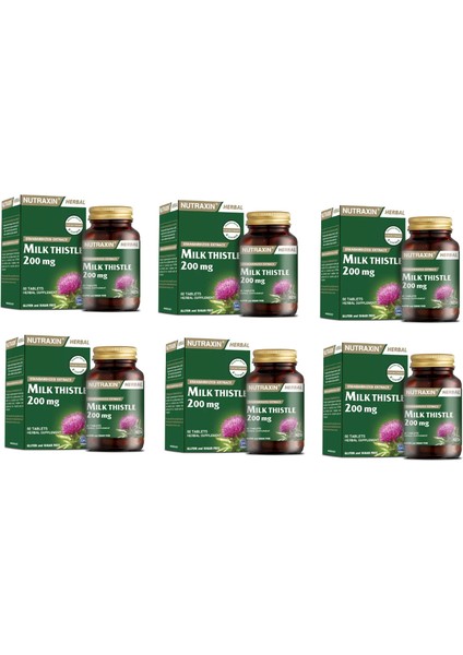 Milk Thistle 60 Tablet X6 Adet