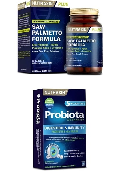 Saw Palmetto Formula 60 Tablet + Probiota 60 Tablet
