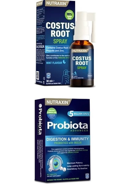 Costus Root 30 ml + Probiota 60 Tablet