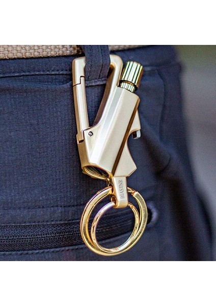 SM-467T Benzinli Anahtarlık Kibrit Çakmak Altın Renk indirimleri