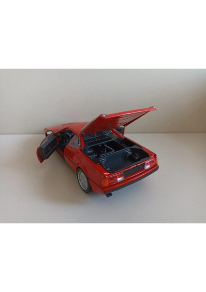 1978 Bmw M1 Red1:24 Ölçek Model Araba