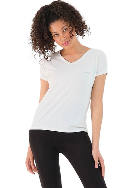 PLAY Kadın Tişört Ekru fiyatları