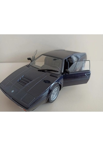 1978 Bmw M1 Black1:24 Ölçek Model Araba