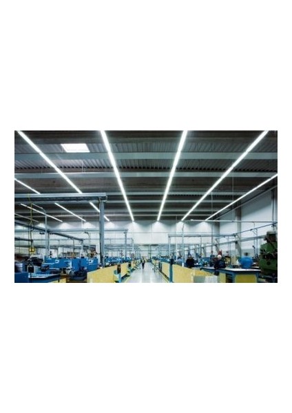 ZMR 36W 220V LED Bant Armatür 120 cm-6500K- Beyaz