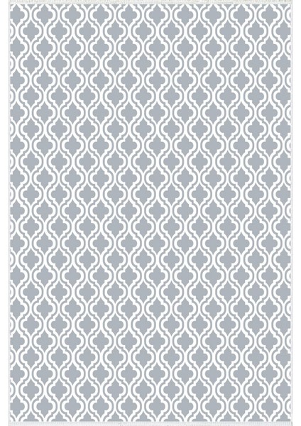 Salon Halısı Modern Geometrik Gri Beyaz Kaydırmaz Kesme Yıkanabilir Ince Halı Tüysüz Kilim fiyatları