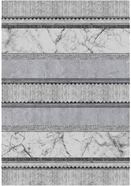 Modern Gri Dijital Baskı Halı Kaydırmaz Ince Yıkanabilir fiyatları