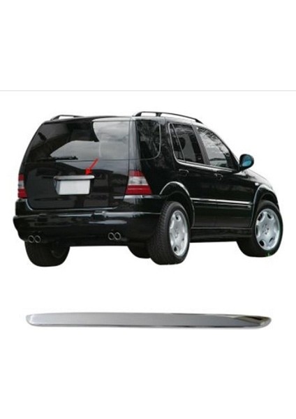 Mercedes-Benz ml W163 Krom Bagaj Çıtası