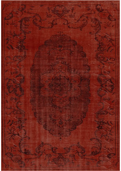 Klasik Eskitme Kahverengi Dijital Baskı Halı Kaydırmaz Ince Yıkanabilir fiyatları