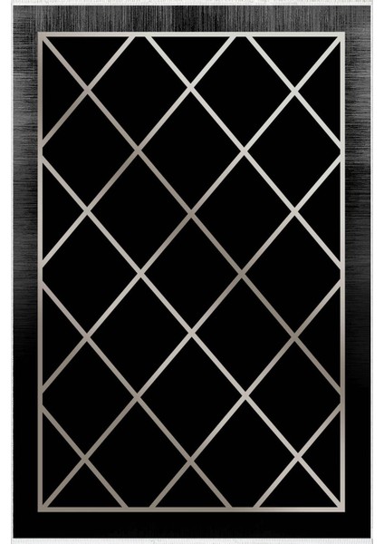 Salon Halısı Modern Geometrik Siyah Gri Kaydırmaz Kesme Yıkanabilir Ince Halı Tüysüz Kilim fiyatları