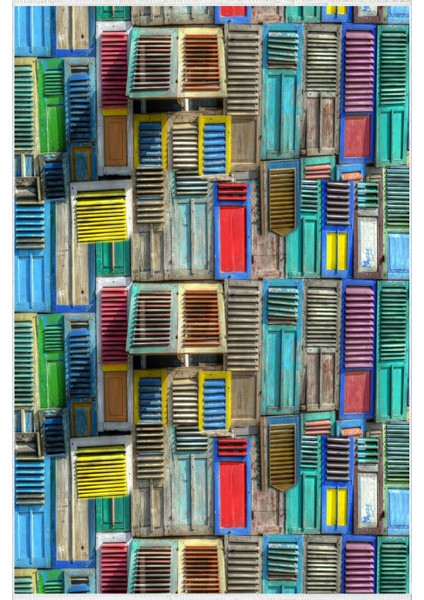 Pastel Modern Mavi Kaydırmaz Kesme Yıkanabilir Ince Halı fiyatları