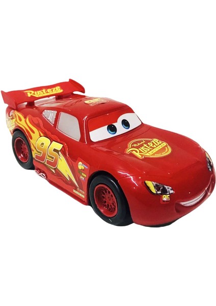 Cars Şimşek Mcqueen Figürlü Araba Işıklı Sesli 18 cm