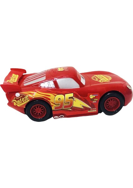 Cars Şimşek Mcqueen Figürlü Araba Işıklı Sesli 18 cm