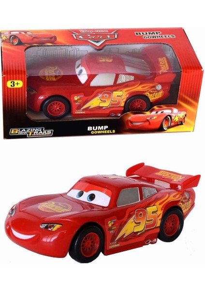 Cars Şimşek Mcqueen Figürlü Araba Işıklı Sesli 18 cm