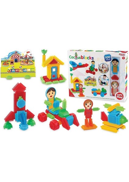 Kaktüs Bloklar 100 Parça