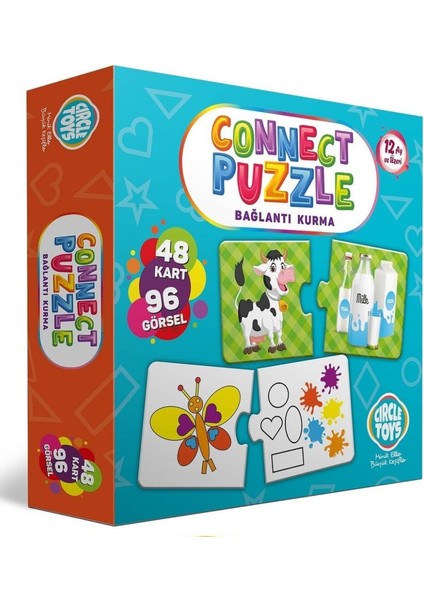 Circle Toys Connect Puzzle Bağlantı Kurma Kartları