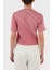Pamuklu Baskılı Bisiklet Yaka Crop T Shirt Bayan T Shirt 3LTT11 Tjaqz 1413 5
