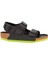 Milano Kids Bf Black Lime Siyah Erkek Çocuk Sandalet 1